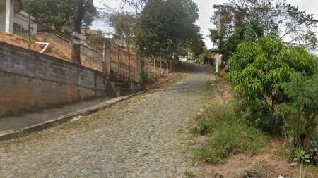 Início da rua do Executivo, em Ribeirão das Neves