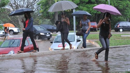 Inmet divulga alerta de chuva para o Brasil