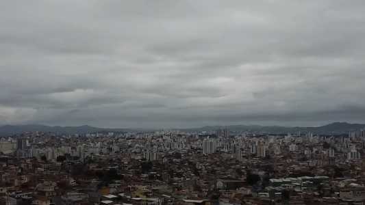 Inmet prevê para os próximos dias a ocorrência de grandes volumes de chuva, com temporais e possível queda de granizo