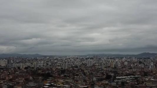 Inmet prevê para os próximos dias a ocorrência de grandes volumes de chuva, com temporais e possível queda de granizo