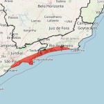 Previsão do tempo: SP e RJ que estão sob alerta de 'grande perigo' para chuva de 100 mm nesta quinta