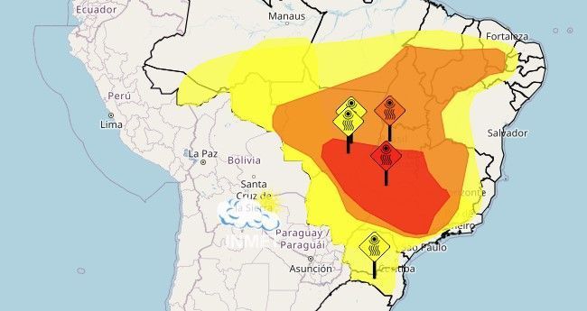 Mais de 200 cidades de MG estão sob alerta vermelho de baixa umidade
