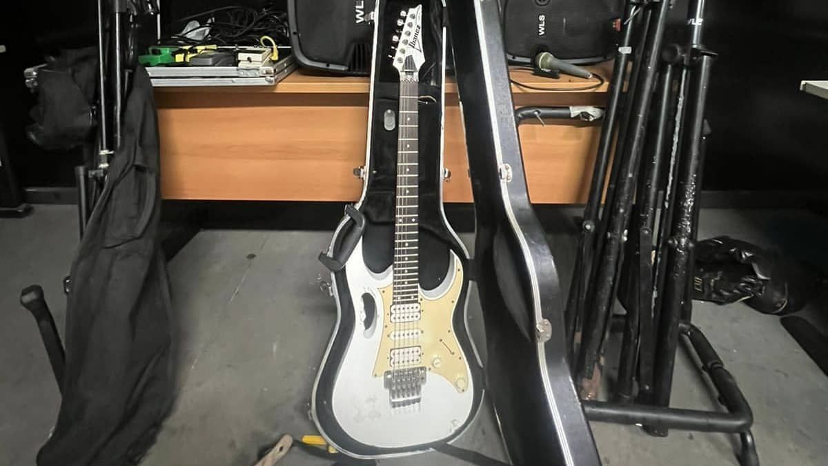 PM encontra guitarra Ibanez de R$ 5 mil furtada em Belo Horizonte 