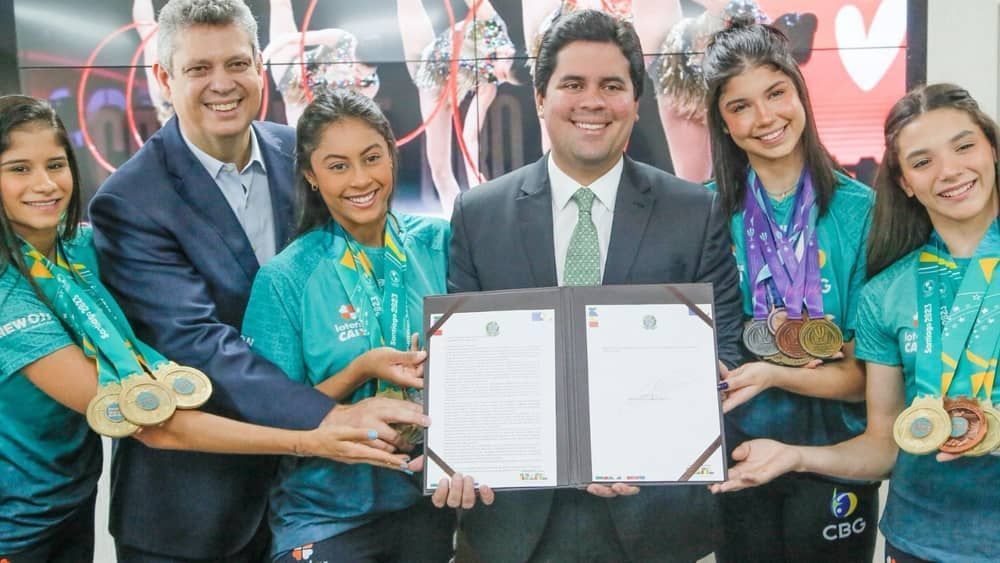 Brasil oficializa interesse em sediar Mundial de Ginástica no Rio de Janeiro