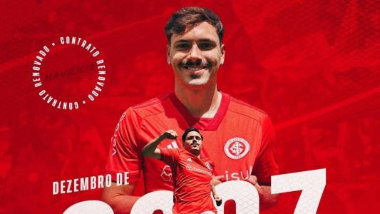 Inter confirmou renovação com Maurício até dezembro de 2027
