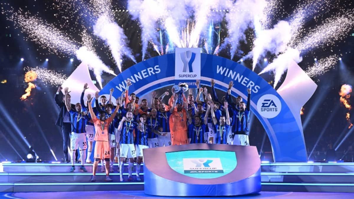 Inter de Milão goleia o Milan e fatura o título da Supercopa da Itália