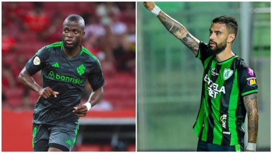 Inter e América se enfrentam nesta quarta-feira (1º) no estádio Beira-Rio, em Porto Alegre