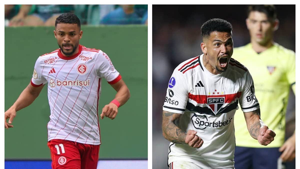 Inter x São Paulo: prováveis escalações para a 23ª rodada do Brasileirão