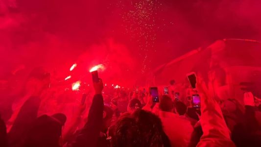 Inter foi recebido com muita festa no Beira-Rio