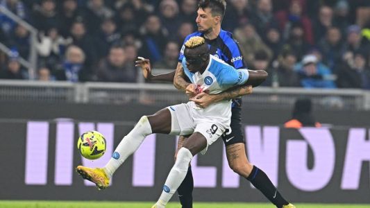 Inter segurou o líder Napoli no Campeonato Italiano