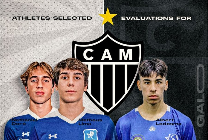 Atlético anuncia intercâmbio com equipe do Canadá e vai receber atletas para time Sub-17