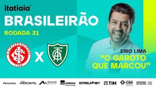 Internacional e América se enfrentam com narração de Enio Lima