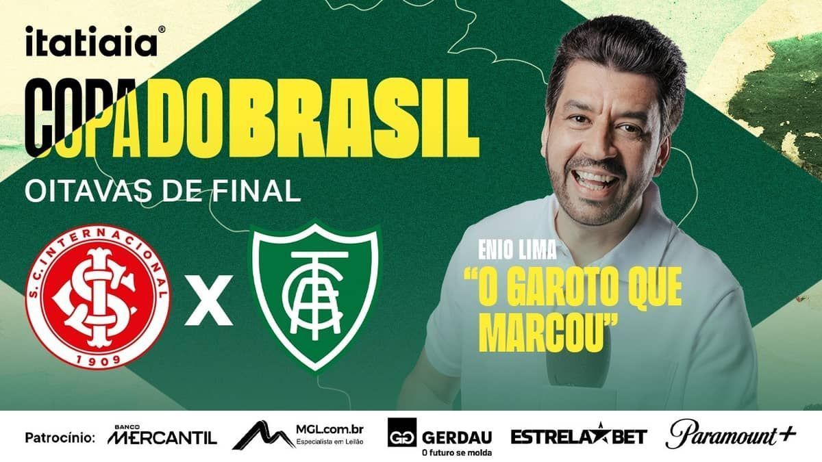 Internacional x América: assista, ao vivo, à transmissão da Itatiaia