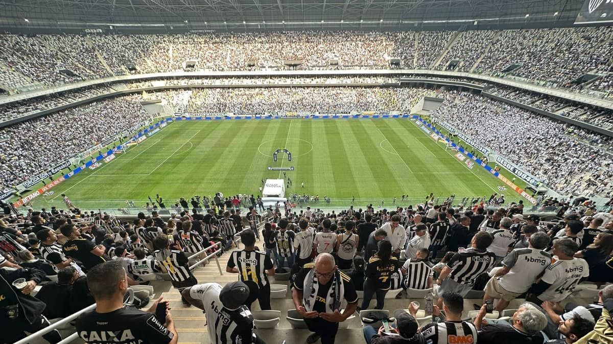 Inauguração da Arena MRV tem problemas com internet, mas CEO do Atlético elogia operação