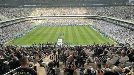 Internet foi o grande problema da Arena MRV em jogo inaugural