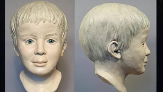 Interpol fez reconstrução facial da criança para tentar identificá-la