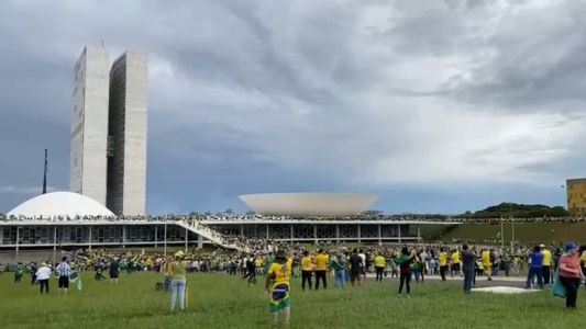 Invasão do Congresso Nacional no domingo (8)