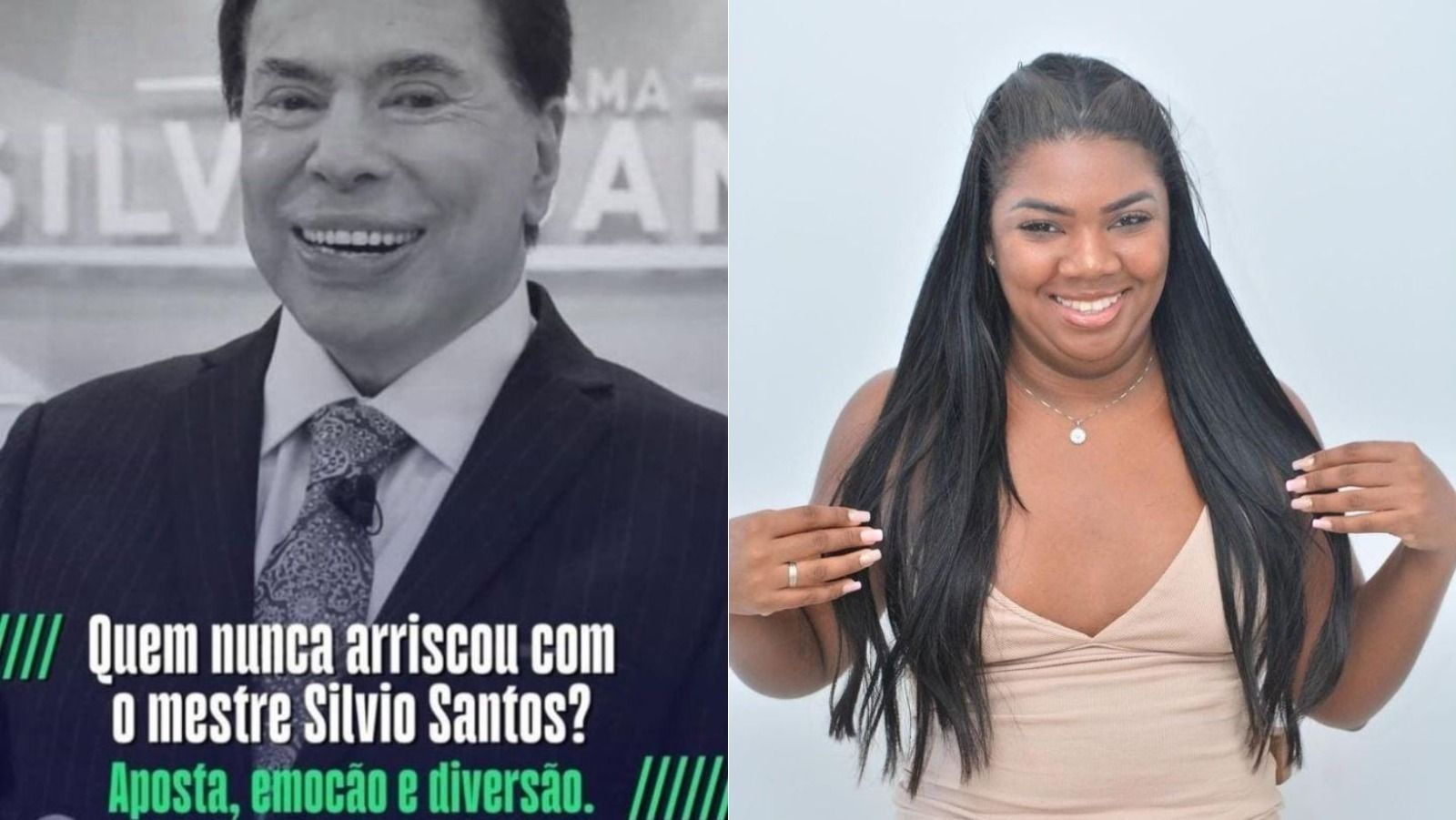 Irmã de ex-BBB Davi Brito faz 'publi' em homenagem a Silvio Santos e é criticada