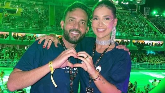 William Gusmão e a irmã Virginia Fonseca