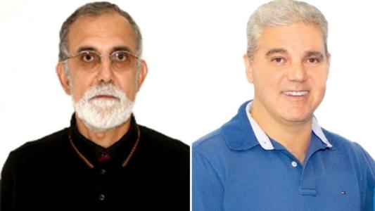 Fotos mostram Paulo Henrique e Renato Paiva, candidatos a prefeito de Durandé (MG)
