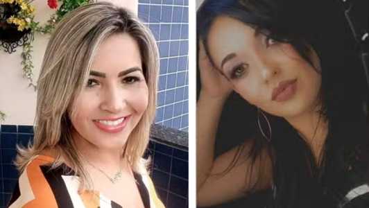 Fotos mostram Elisângela Ribeiro da Cruz, de 50 anos, e Camila Keila Ribeiro da Cruz, de 34 anos