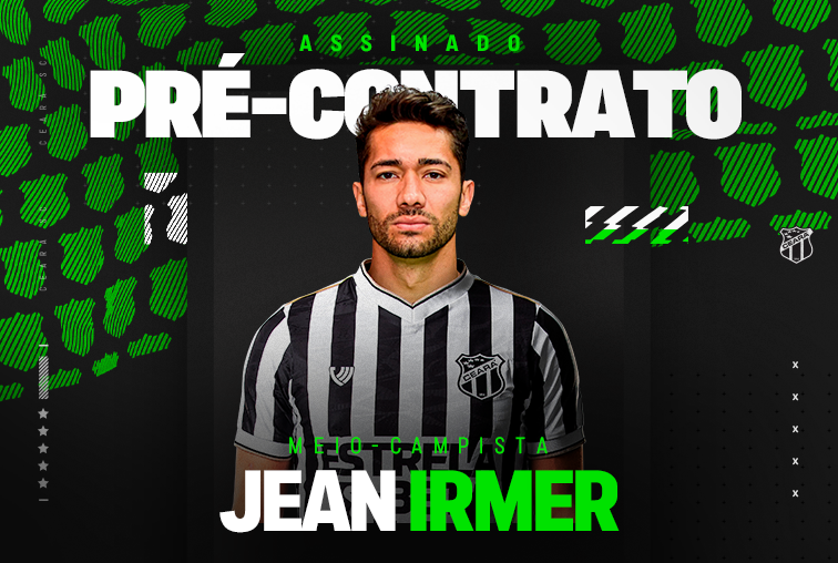 Ceará anuncia a contratação de volante com passagem pelo Corinthians