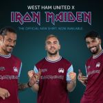 Com Paquetá como modelo, West Ham e Iron Maiden lançam camisa comemorativa