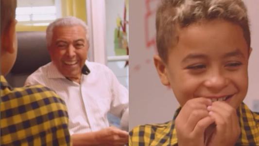 Isaac Amendoim descobriu que foi escolhido para o papel principal pelo próprio Maurício de Souza