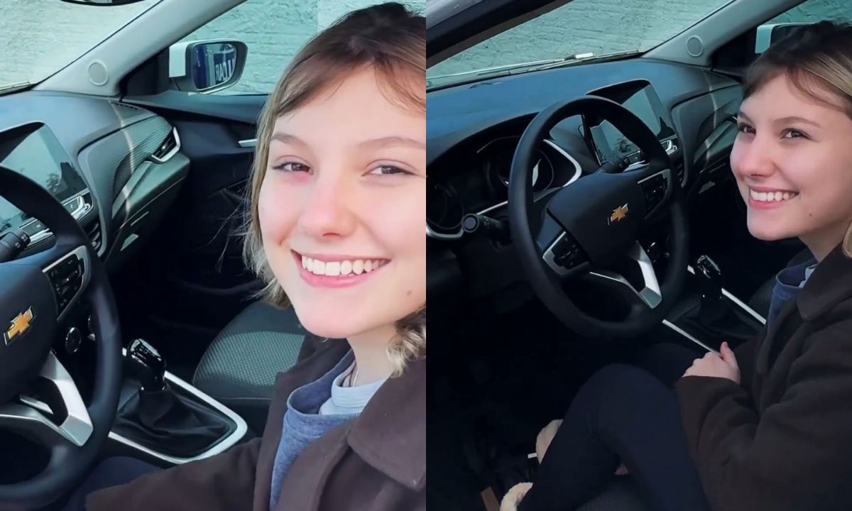 Com câncer terminal, Isabel Veloso ganha primeiro carro aos 18 anos