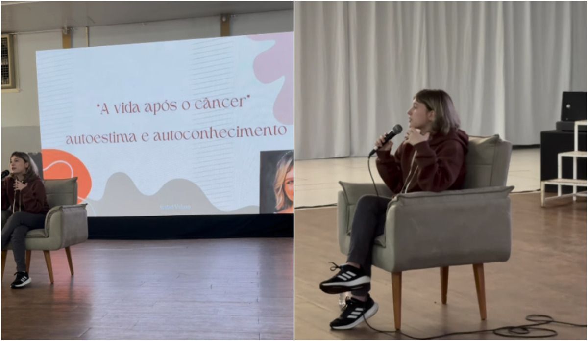 Isabel Veloso, influencer com câncer terminal, vira palestrante e web reage: 'guerreira'