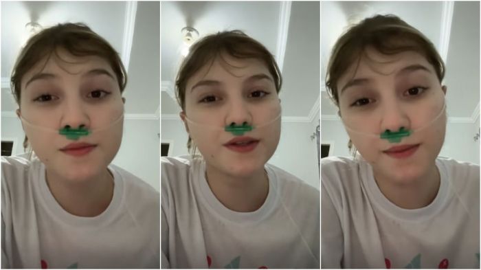 Isabel Veloso tem 17 anos e possui câncer em estágio terminal 