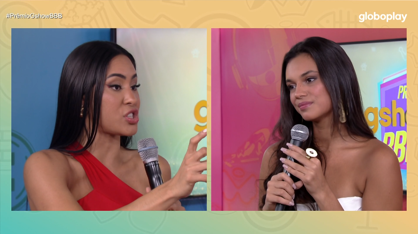 Isabelle confronta Alane após ver que aliada falou mal dela no BBB 24