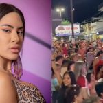 BBB 24: Isabelle ganha torcida em praça lotada para o Paredão, veja vídeo