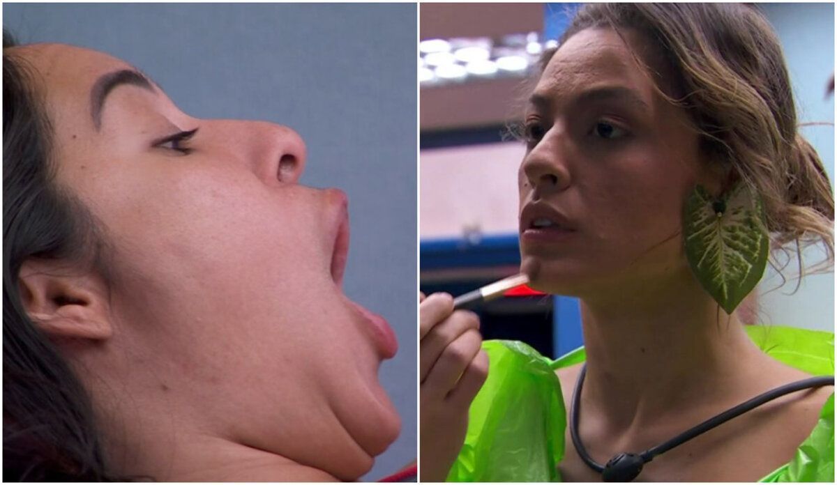 Beatriz cria look inusitado após broncas de Tadeu Schmidt e do Big Boss no BBB 24; veja
