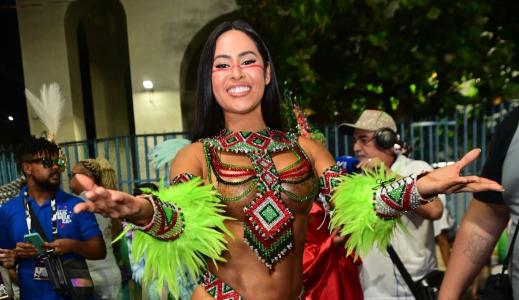 Isabelle Nogueira no Carnaval de 2025