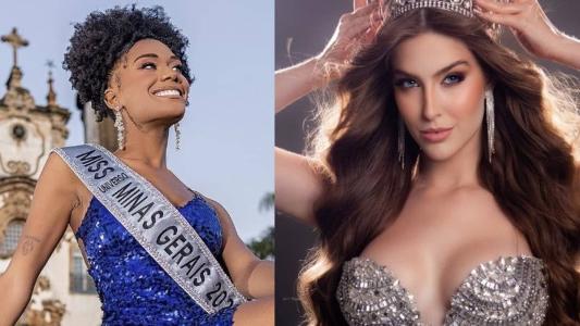 Isalu Souza, Miss Minas Gerais, e Gabriela Botelho, Miss Sergipe