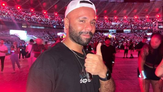 Isaque é fã de Luan Santana desde os 10 anos de idade e chora em show em BH