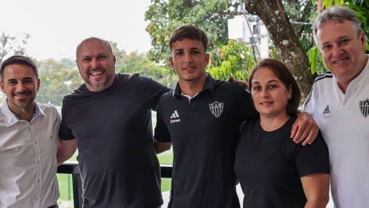 Iseppe teve o contrato renovado pelo Atlético mais uma vez