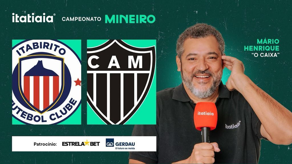 Itabirito x Atlético: assista, ao vivo, à transmissão da Itatiaia