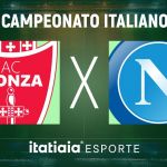 Horário e onde assistir ao vivo Monza x Napoli, pelo Campeonato Italiano
