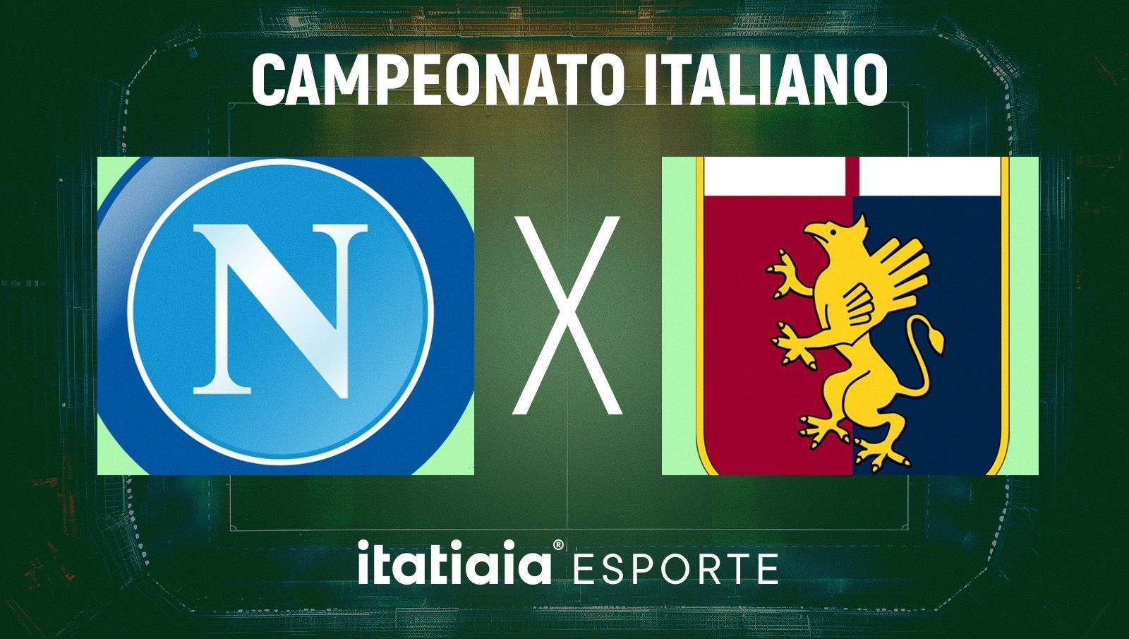 Horário e onde assistir ao vivo Napoli x Genoa, pelo Campeonato Italiano