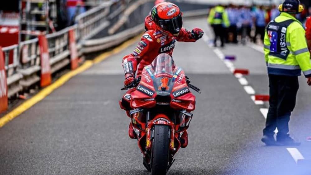 MotoGP: corrida sprint é cancelada, e Bagnaia segue na liderança