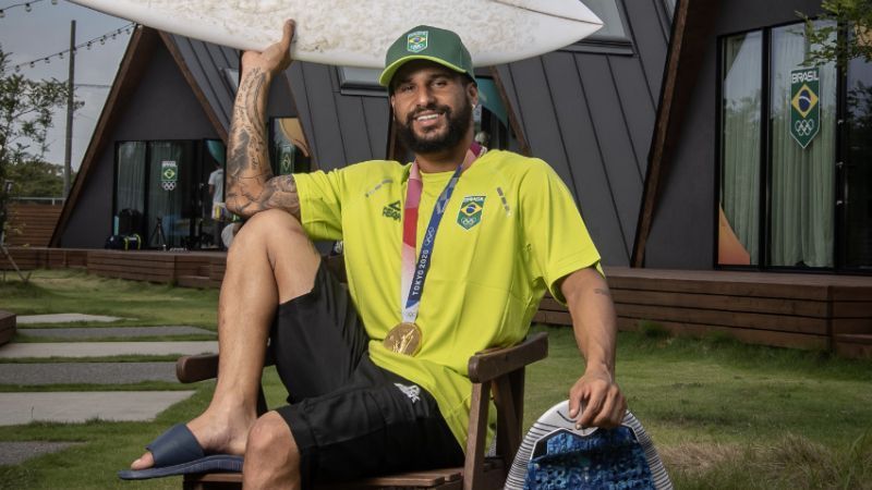 Quantas medalhas o surfe brasileiro tem em Jogos Olímpicos?