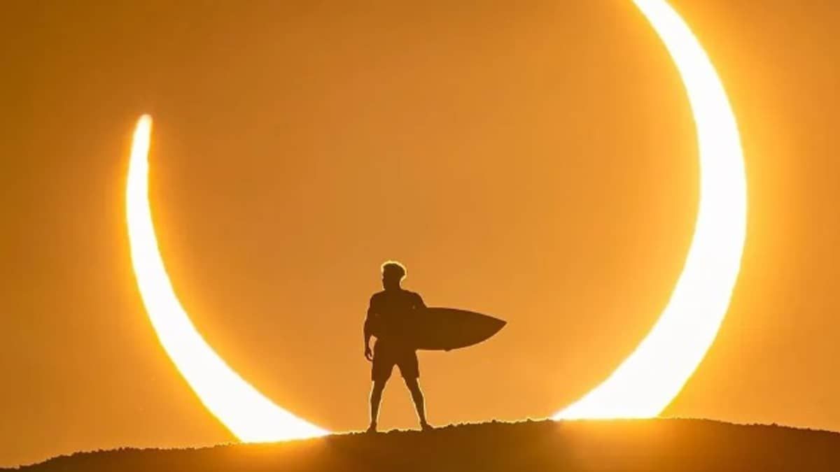 Campeão olímpico, Ítalo Ferreira publica foto durante eclipse e viraliza