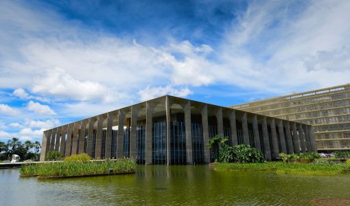 Palácio Itamaraty, em Brasília.
