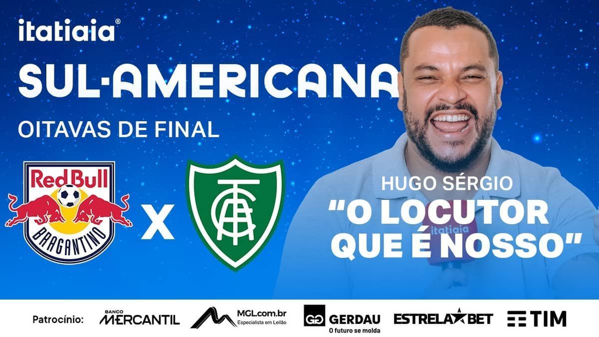 RB Bragantino x América: assista, ao vivo, à transmissão da Itatiaia