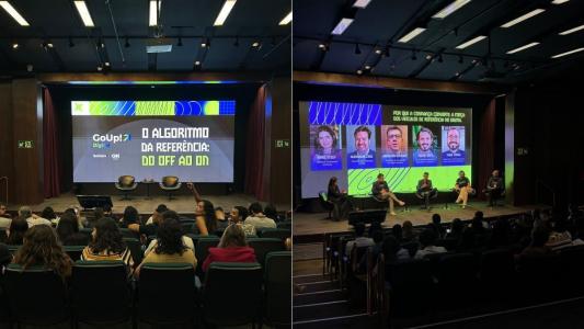 Itatiaia e CNN Brasil debatem inovação e confiança na era digital durante o GoUp!