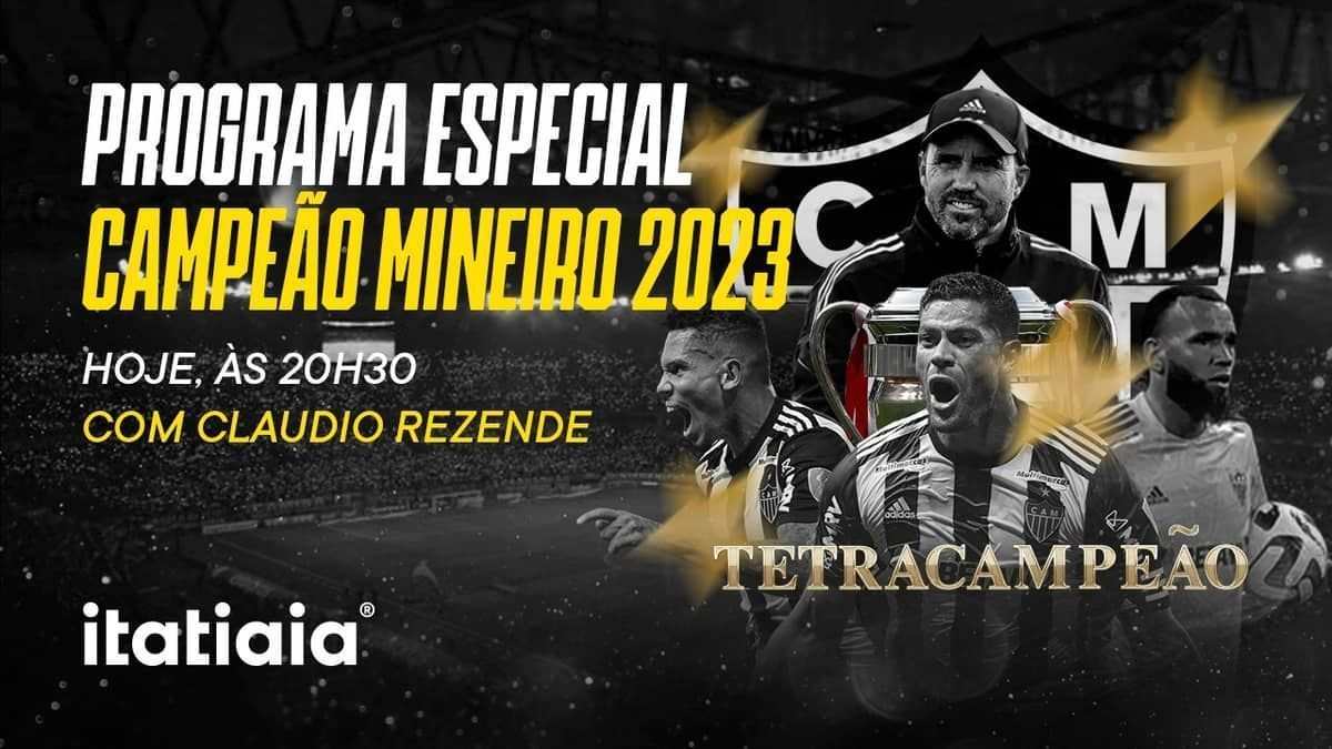 Atlético campeão mineiro de 2023: assista ao programa especial na Itatiaia