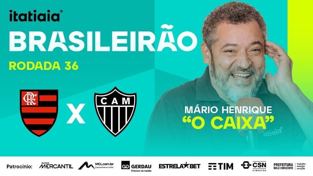 Flamengo x Atlético: assista, ao vivo, à transmissão da Itatiaia 