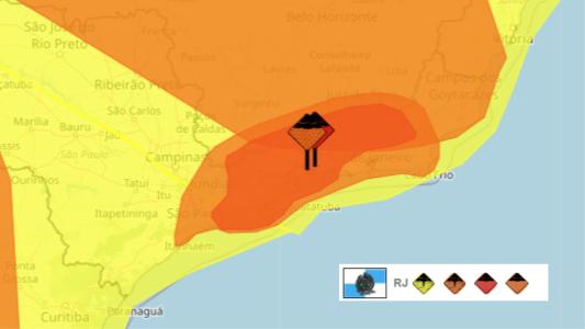 Mapa do Inmet